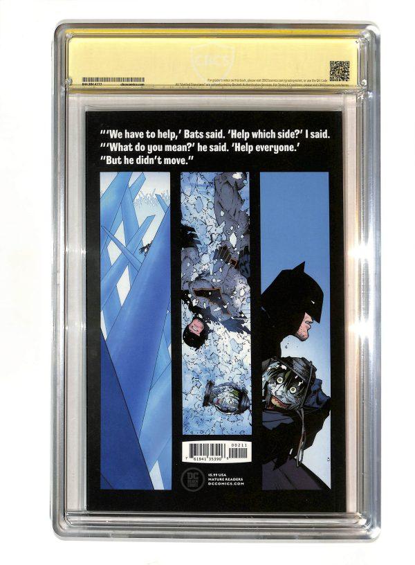 Batman: Last Knight on Earth #002 CBCS SS 9.8