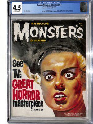 Famous Monsters of Filmland #017 CGC 4.5