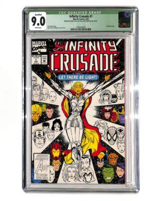 Infinity Crusade #001 Error Copy CGC 9.0