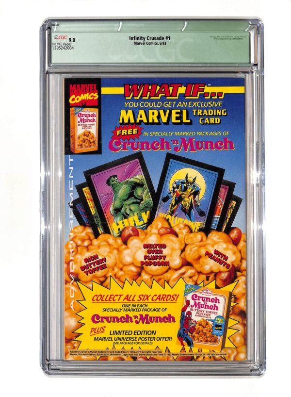 Infinity Crusade #001 Error Copy CGC 9.0
