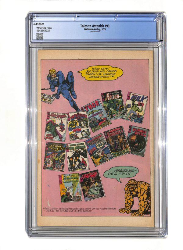 Der Gewaltige Hulk #032 German Edition CGC 9.0