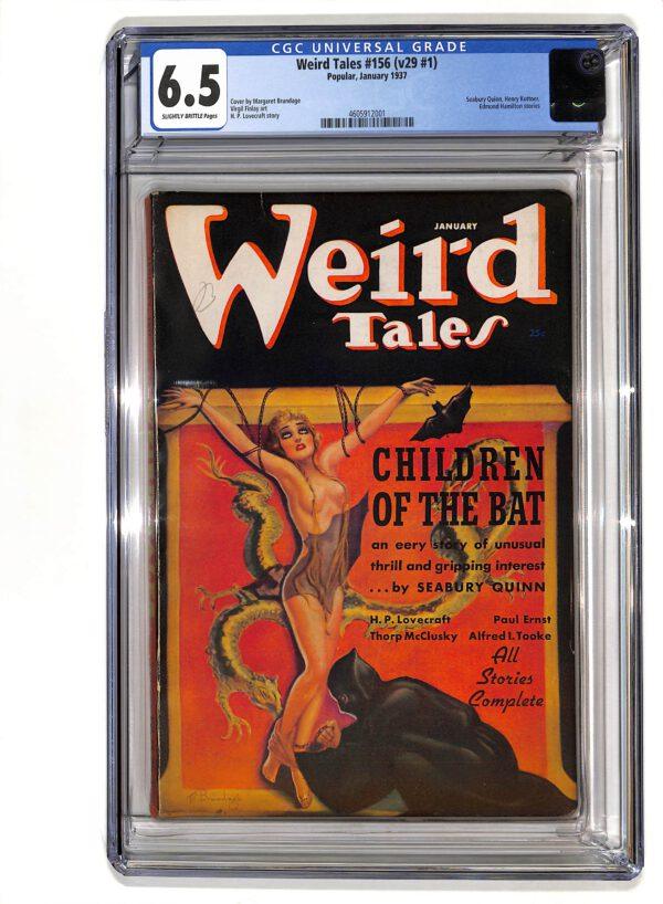 Weird Tales #156 (v29 #1) CGC 6.5