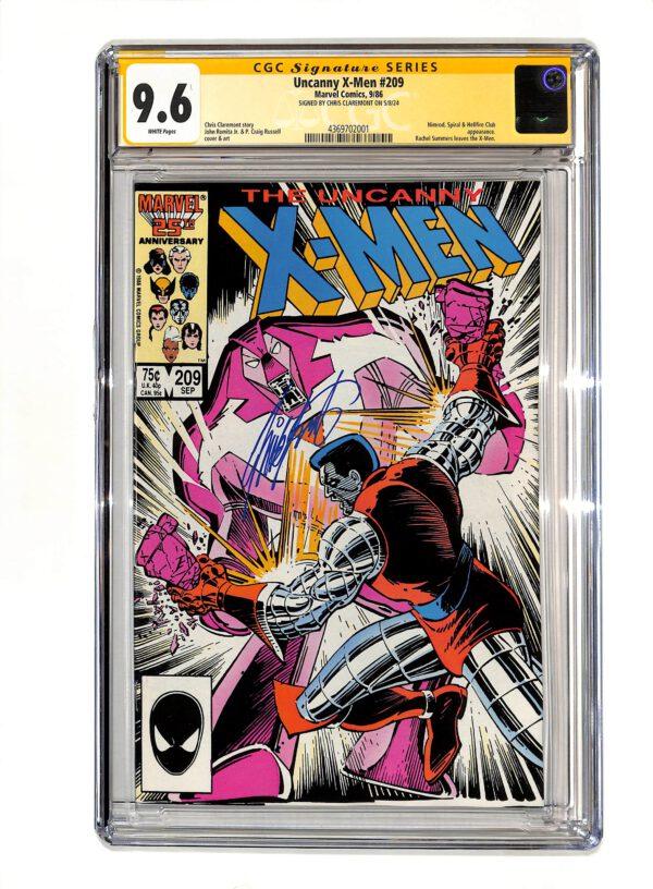 Uncanny X-Men #209 CGC SS 9.6