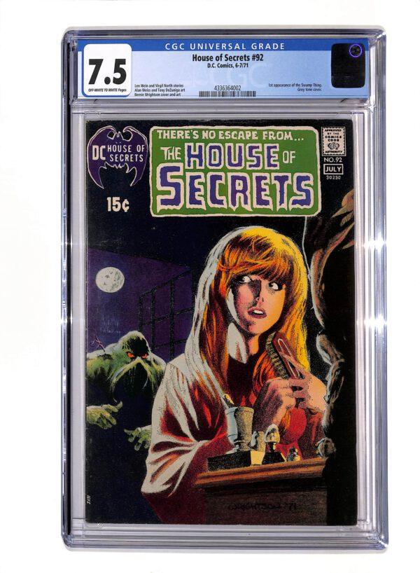 House of Secrets #092 CGC 7.5