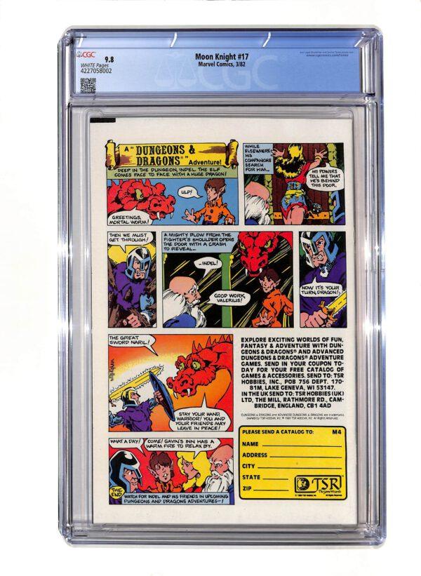 Moon Knight #017 CGC 9.8