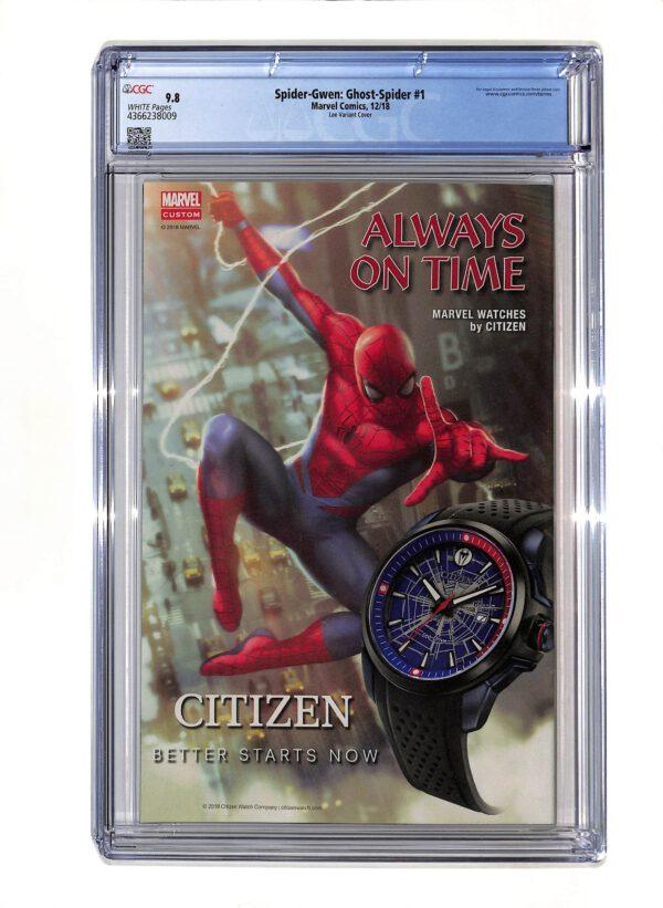Spider-Gwen: Ghost-Spider #001 Variant CGC 9.8