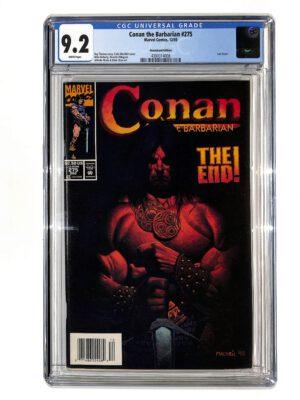Conan the Barbarian #275 Newsstand CGC 9.2