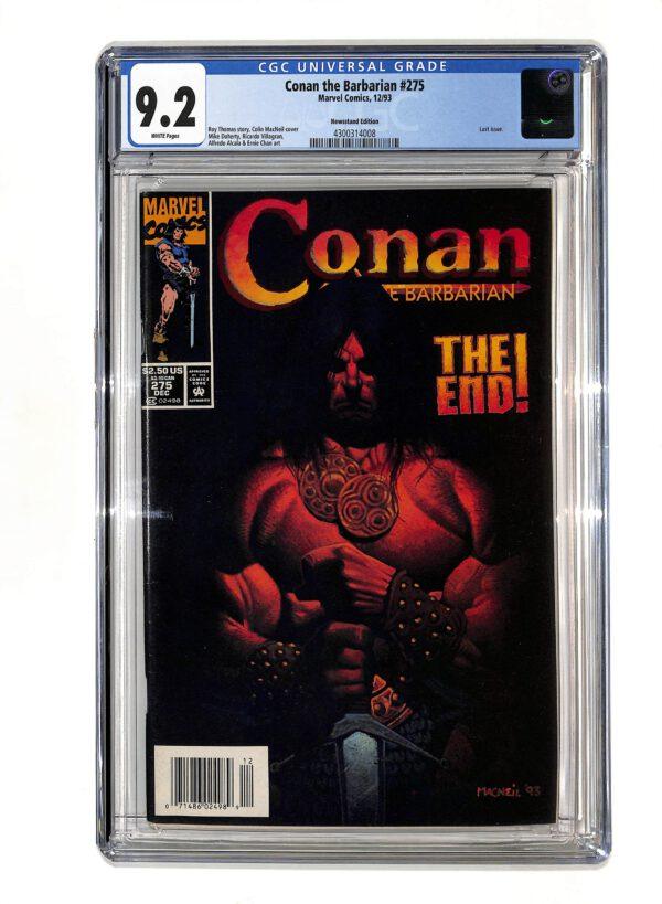 Conan the Barbarian #275 Newsstand CGC 9.2