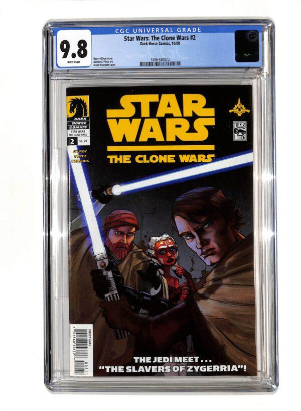 Star Wars: The Clone Wars #002 CGC 9.8