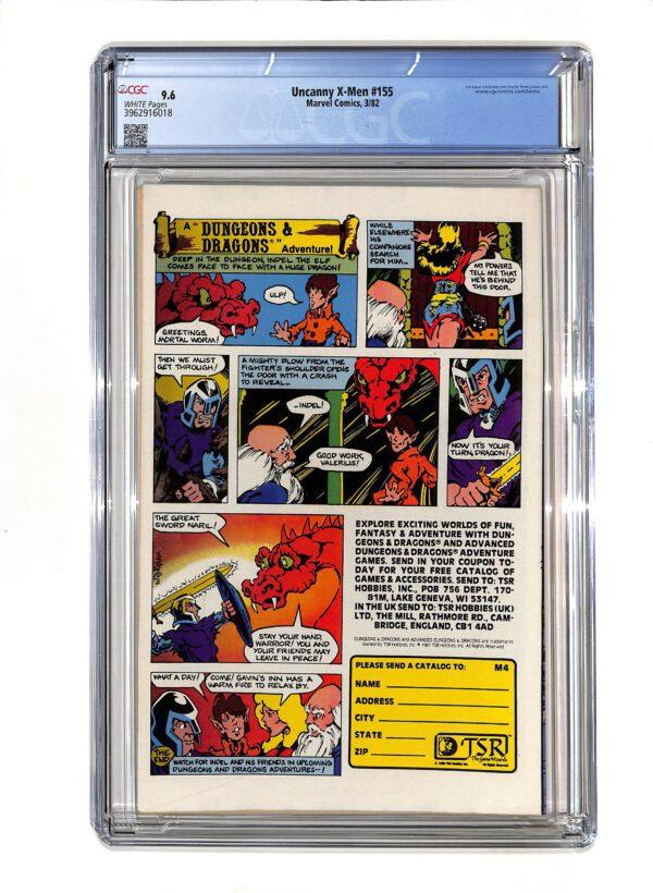 Uncanny X-Men #155 CGC 9.6