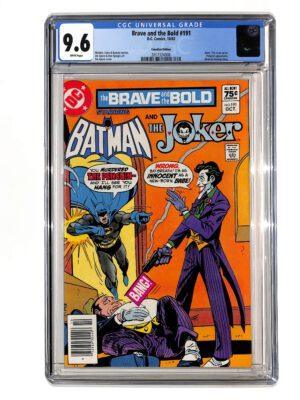 Brave and the Bold #191 CPV CGC 9.6