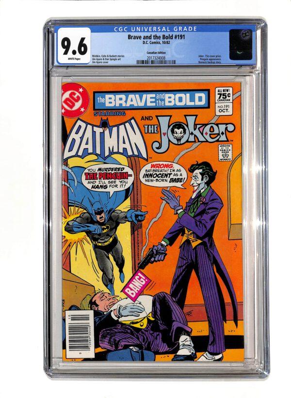 Brave and the Bold #191 CPV CGC 9.6