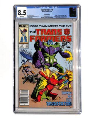 Transformers #010 CPV CGC 8.5