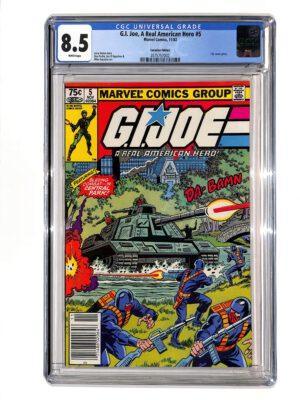 G.I. Joe, A Real American Hero #005 CPV CGC 8.5