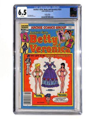 Archie's Girls, Betty and Veronica #322 CPV CGC 6.5