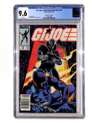 G.I. Joe, A Real American Hero #031 CPV CGC 9.6