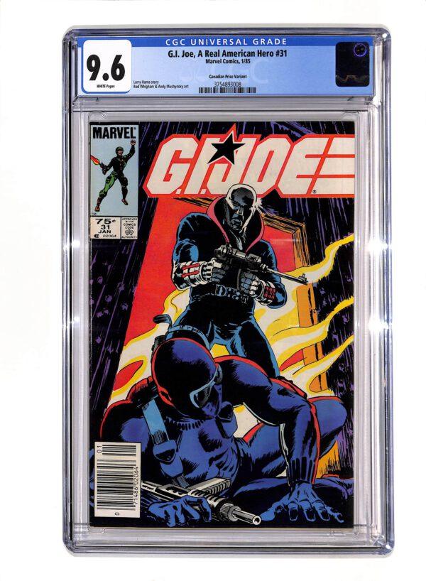 G.I. Joe, A Real American Hero #031 CPV CGC 9.6