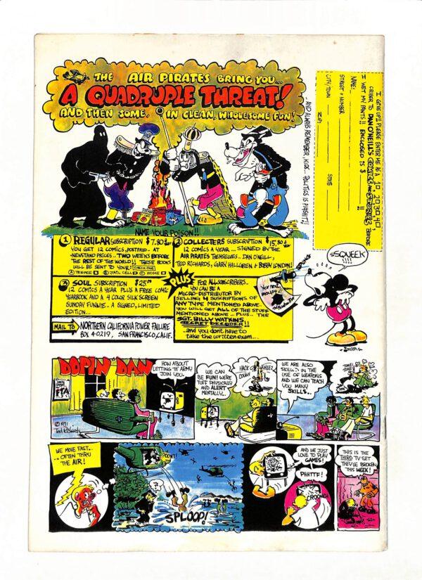 Air Pirates Funnies #001