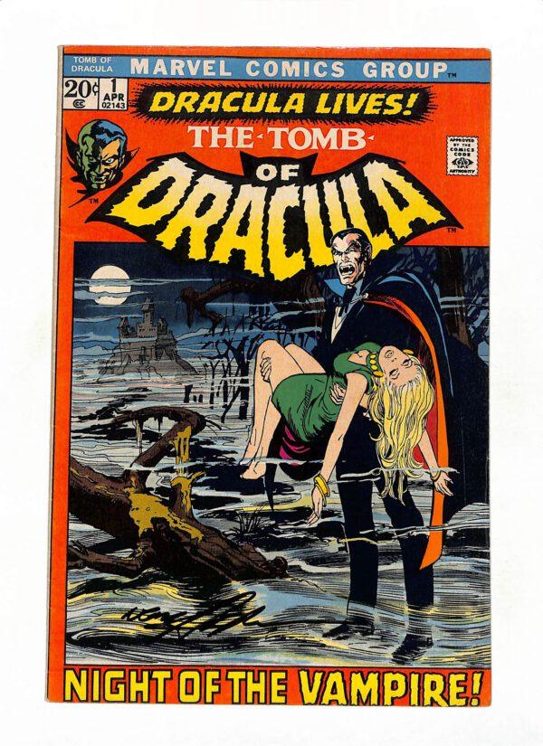 Tomb of Dracula #001 Signed