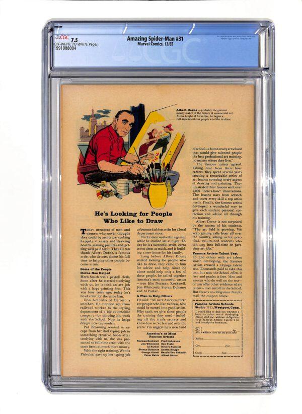 Amazing Spider-Man #031 CGC 7.5