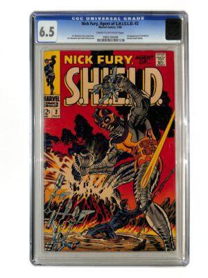 Nick Fury Agent of SHIELD #002 CGC 6.5