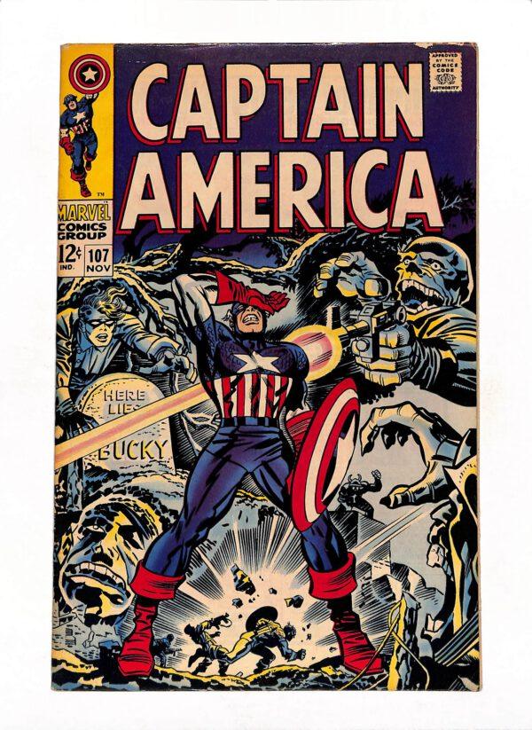 Captain America #107