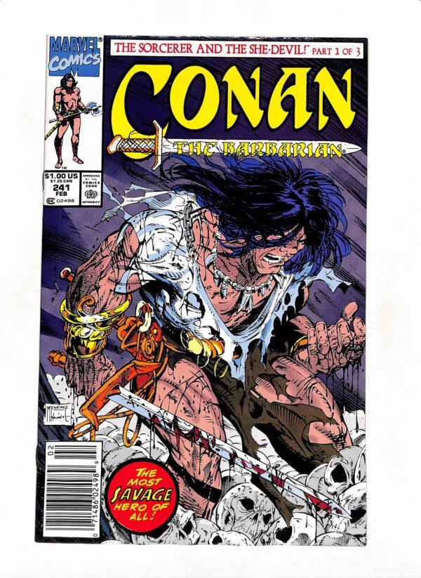 Conan The Barbarian #241 Newsstand