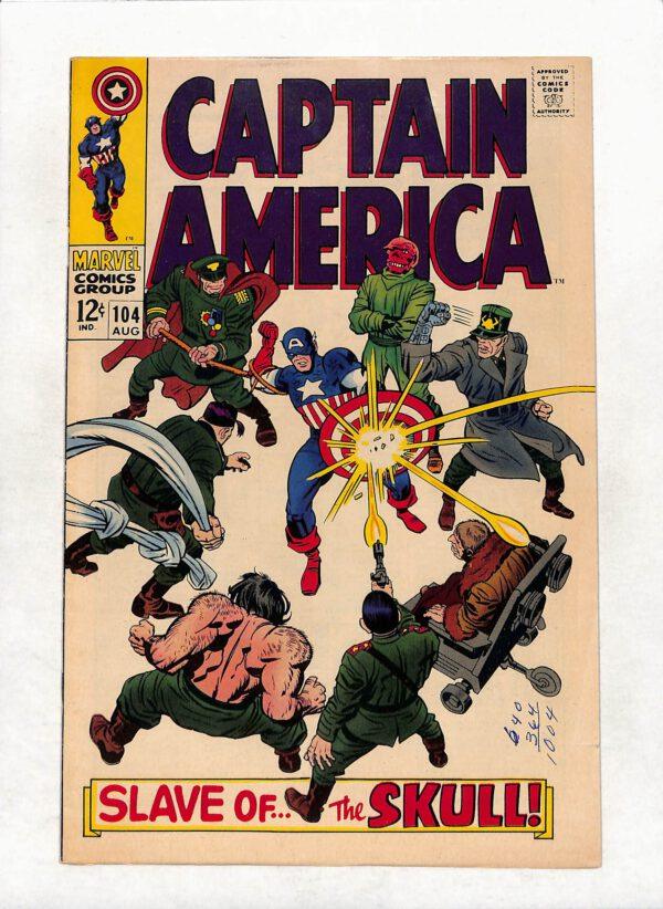 Captain America #104